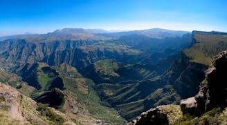 Ethiopie: Le mont Abouna Yosef dans la région de Lalibela en Ethiopie