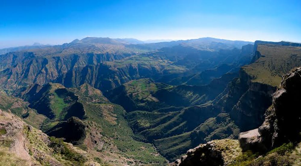 Photo from Ethiopie: Le mont Abouna Yosef dans la région de Lalibela en Ethiopie