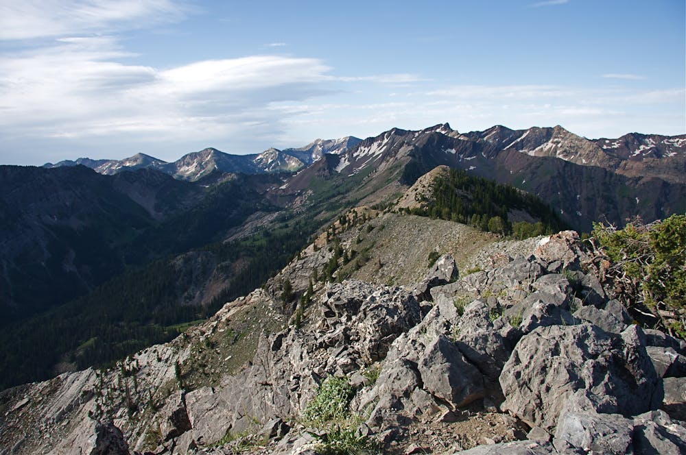 Ridge to Carbonate Pass