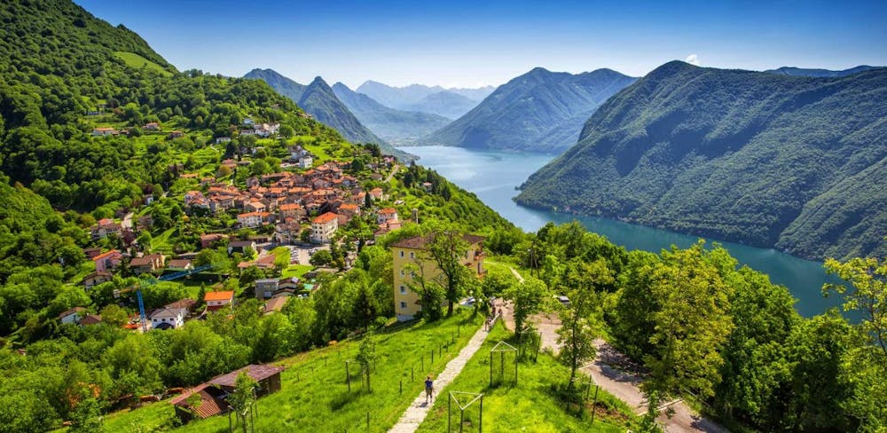 Photo from Lugano Paradiso Schweiz - San Salvatore Ciona Alpe Vicania Morcote