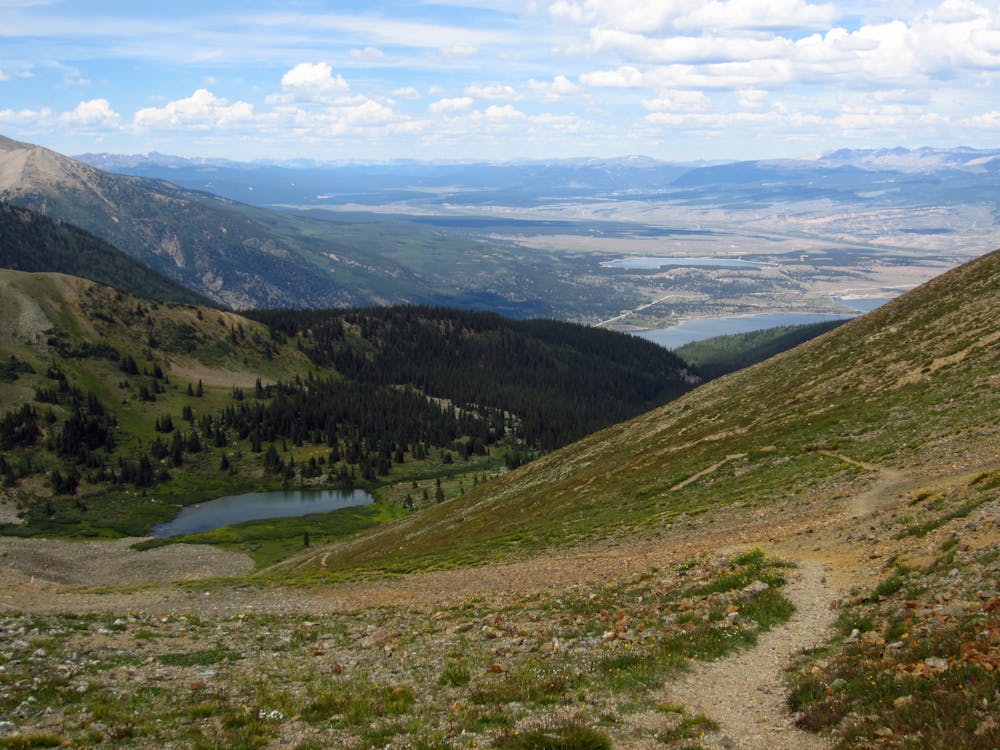 Leadville: Training Hike/Run up the backside of Hope Pass