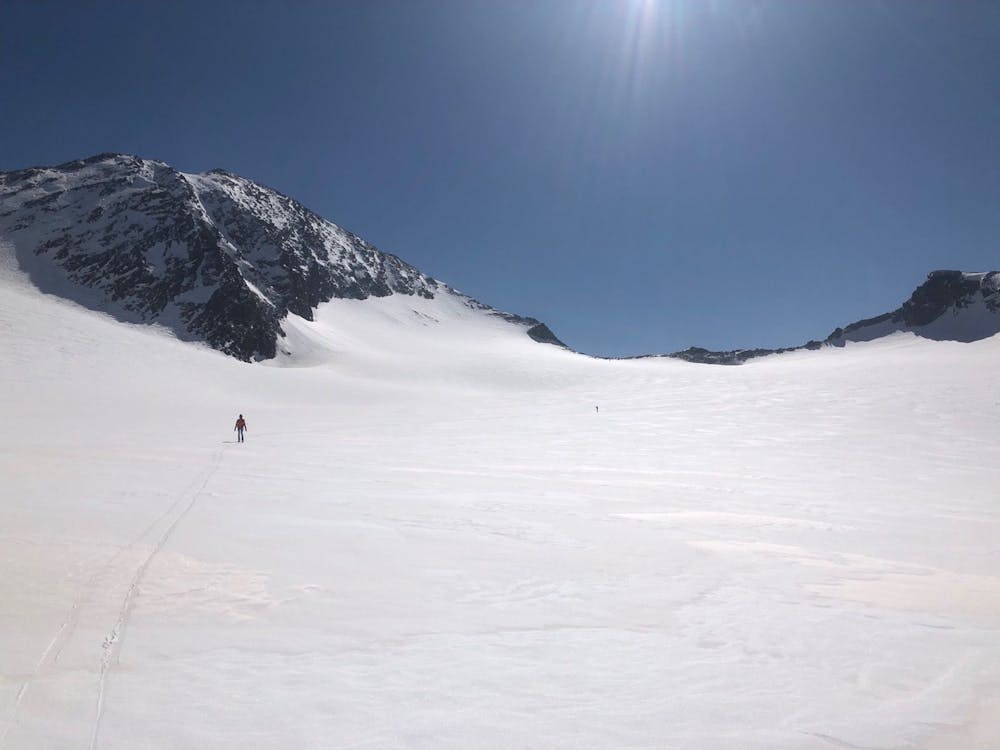 The joy of remote ski touring