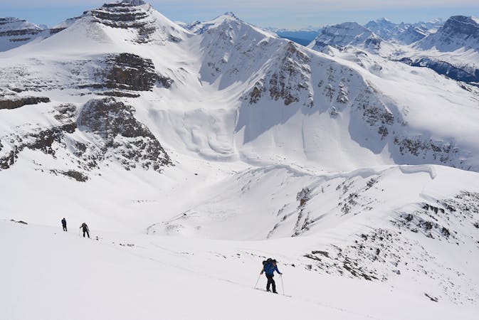 Big Alberta Adventures : Ski Tours from Bow Lake