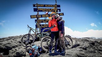 Riding Africa's Highest Mountain - Mount Kilimanjaro 5895m