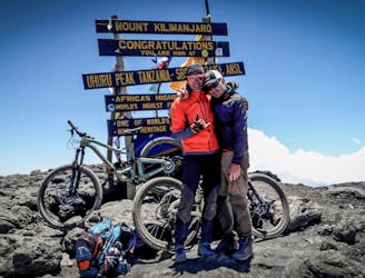 Riding Africa's Highest Mountain - Mount Kilimanjaro 5895m