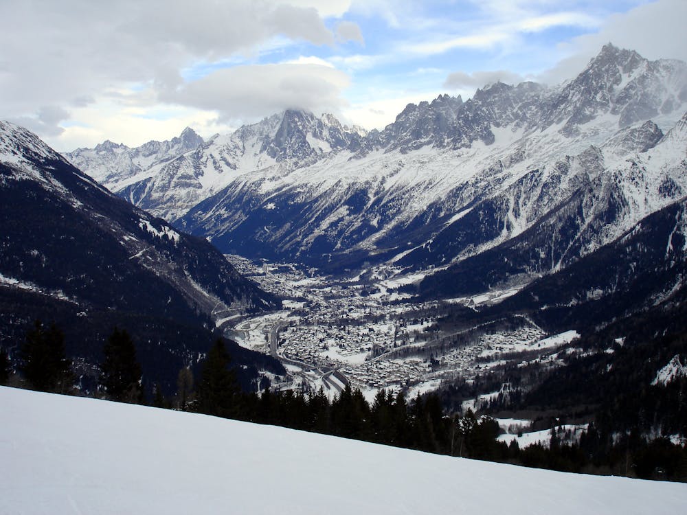 Chamonix Valley, from Les Houches