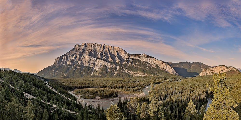 Photo from Mount Rundle Normal Route