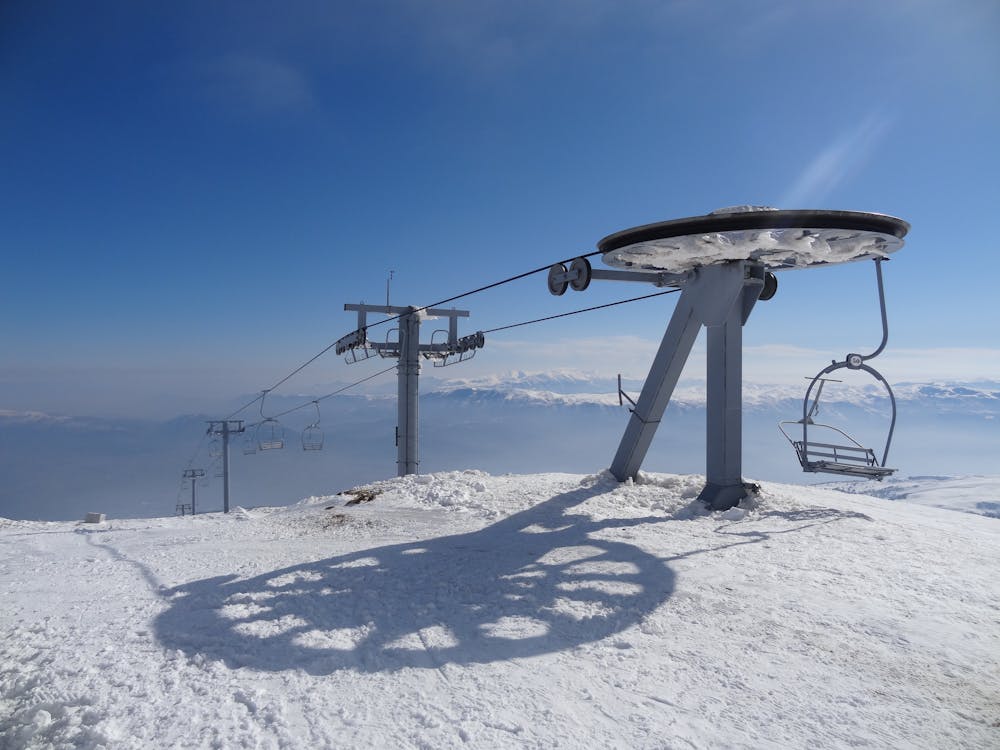 The famous old chairlift at Popova Sapka