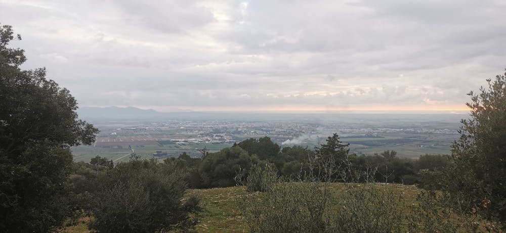 Panorama from Poggio Moscona