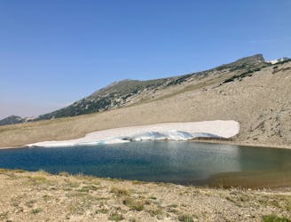 Frozen Lake via Sourdough Ridge