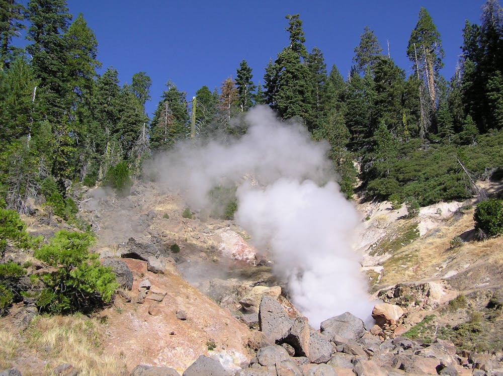 Terminal Geyser, a short detour from the PCT