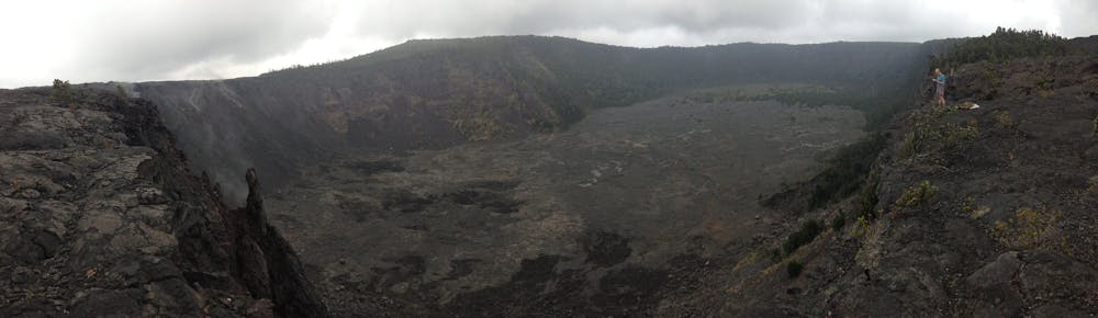 Panoramic View of Makaopuhi Crater
