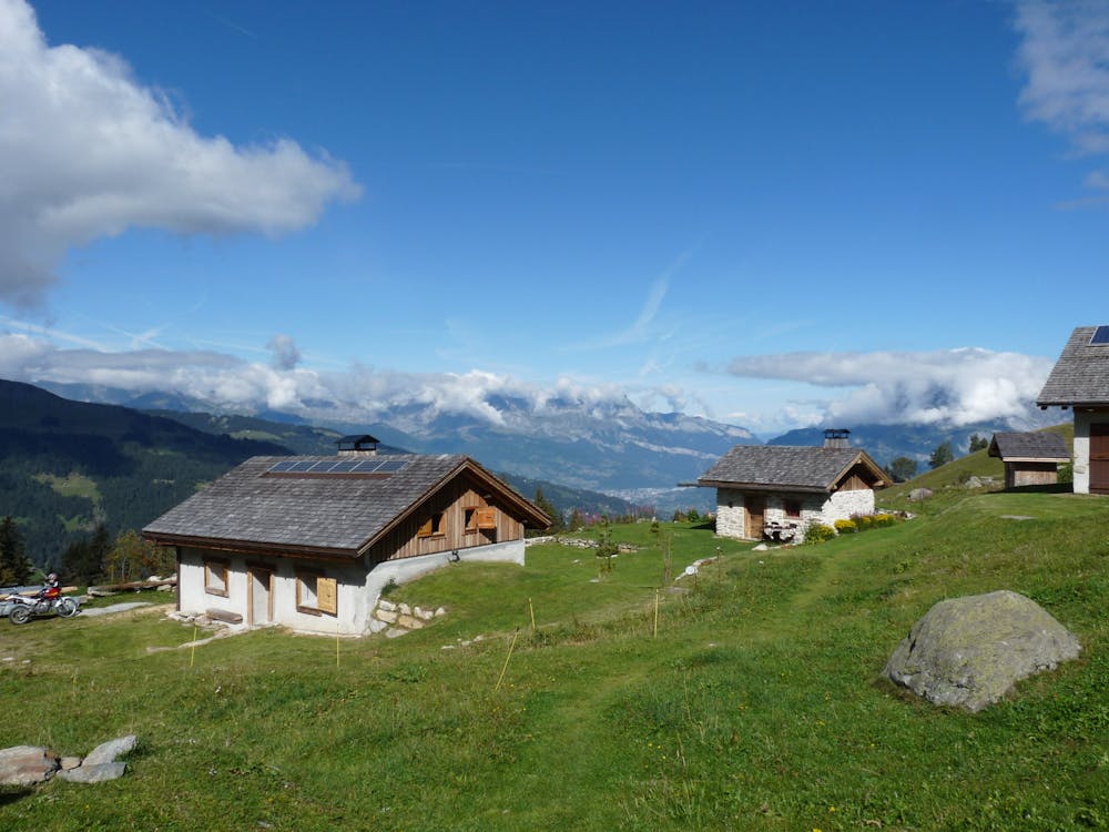 View from Chalets du Truc