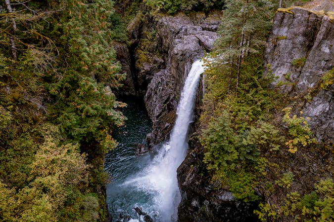 Chasing Waterfalls near Campbell River, BC