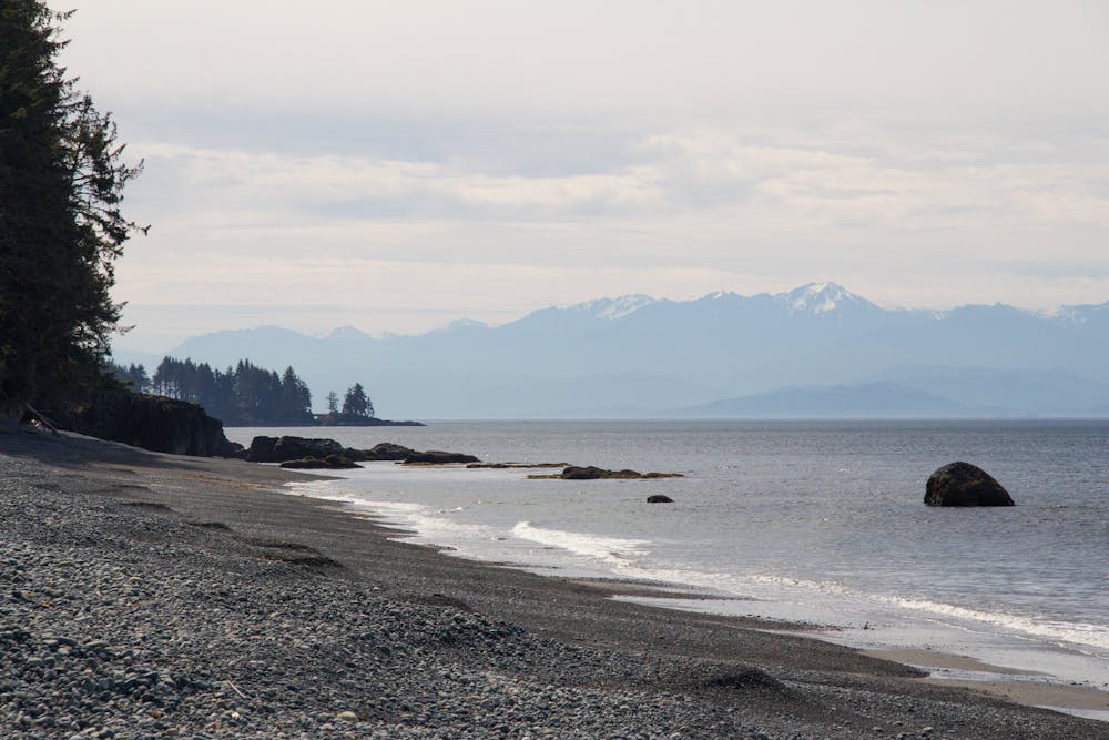 View of the Olympic Peninsula 