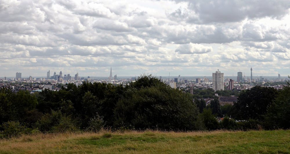 London from Parliament Hill