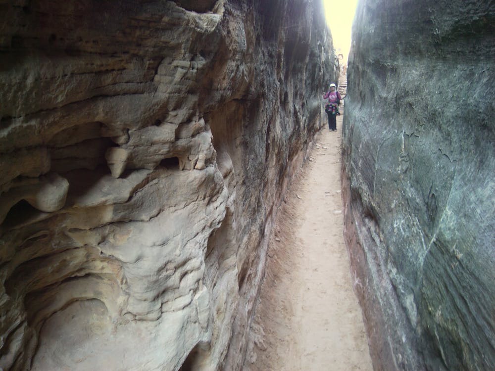 A very narrow section