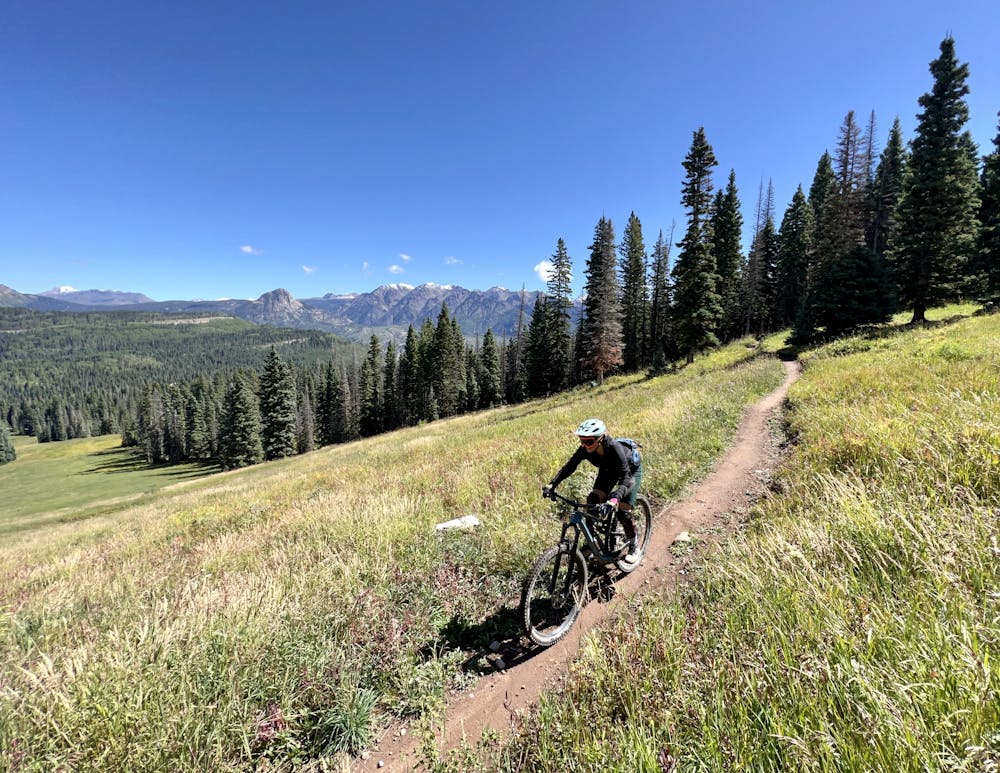 Trail: Shangri-La. Rider: Christine Henry