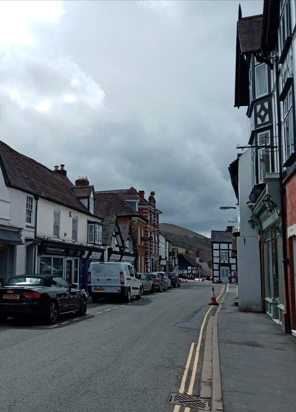 Church Stretton - the start point for the hike