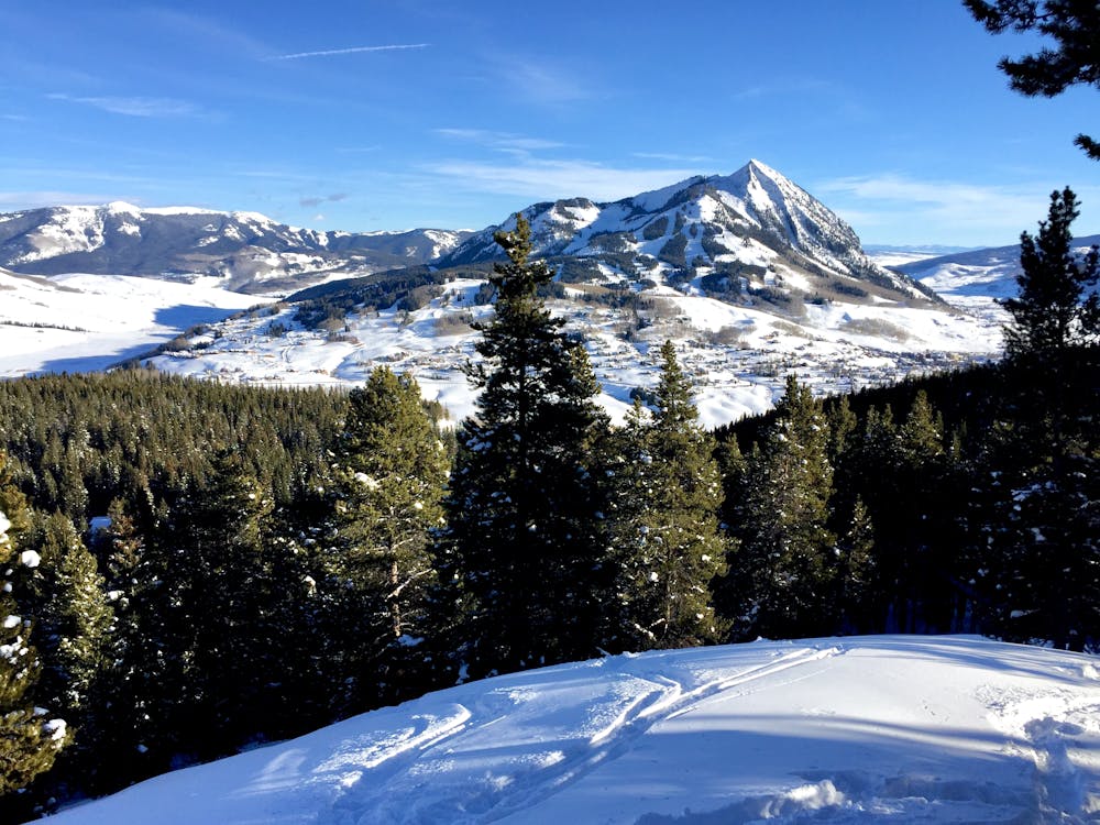 View of Mt Crested Butte