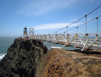 Point Bonita Lighthouse and Battery Wallace