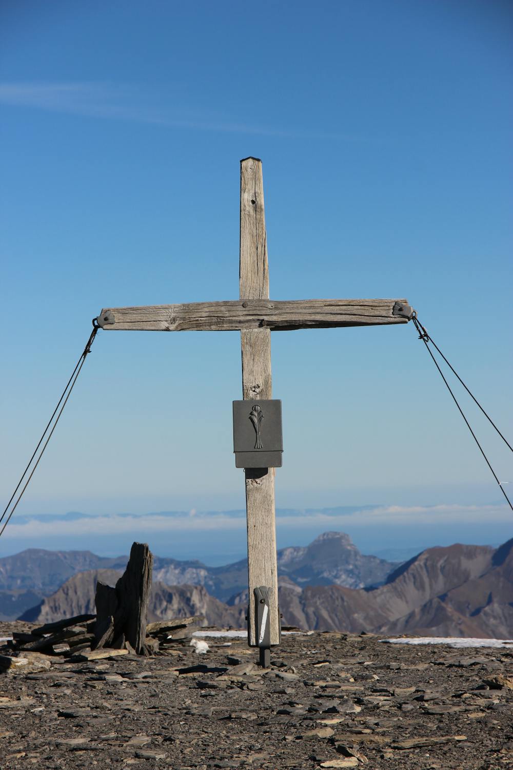 The Wildstrubel Summit Cross