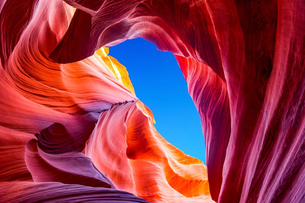 Photo from Antelope Canyon
