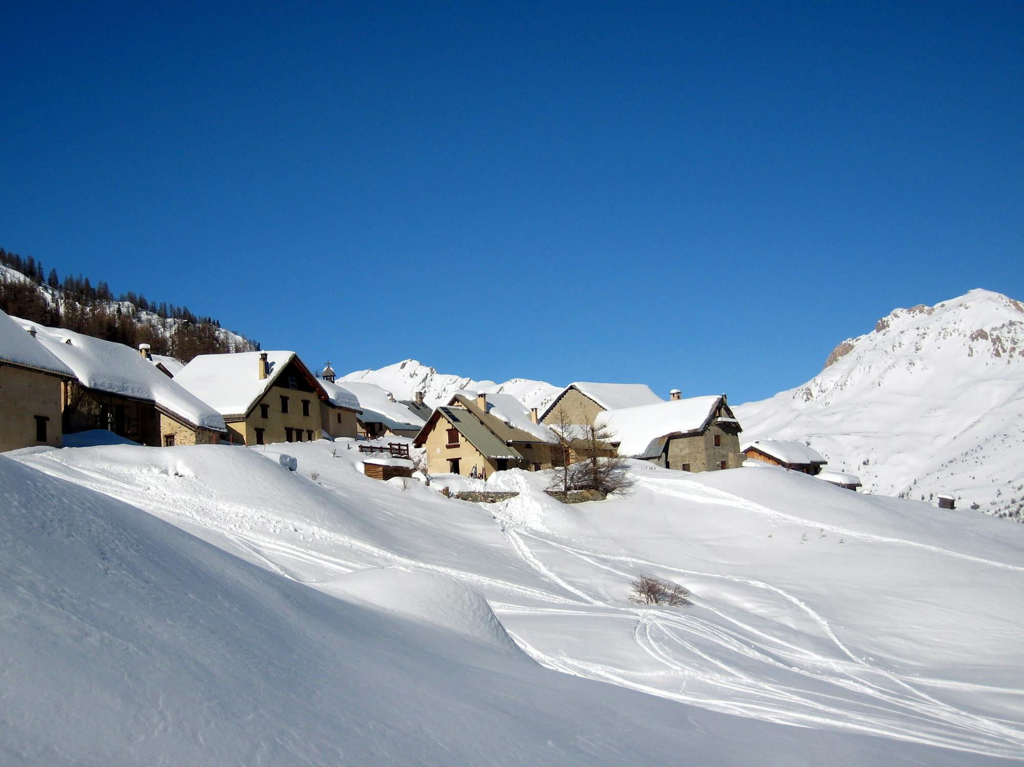 Beautiful snow in a beautiful place - welcome to Serre Chevalier!