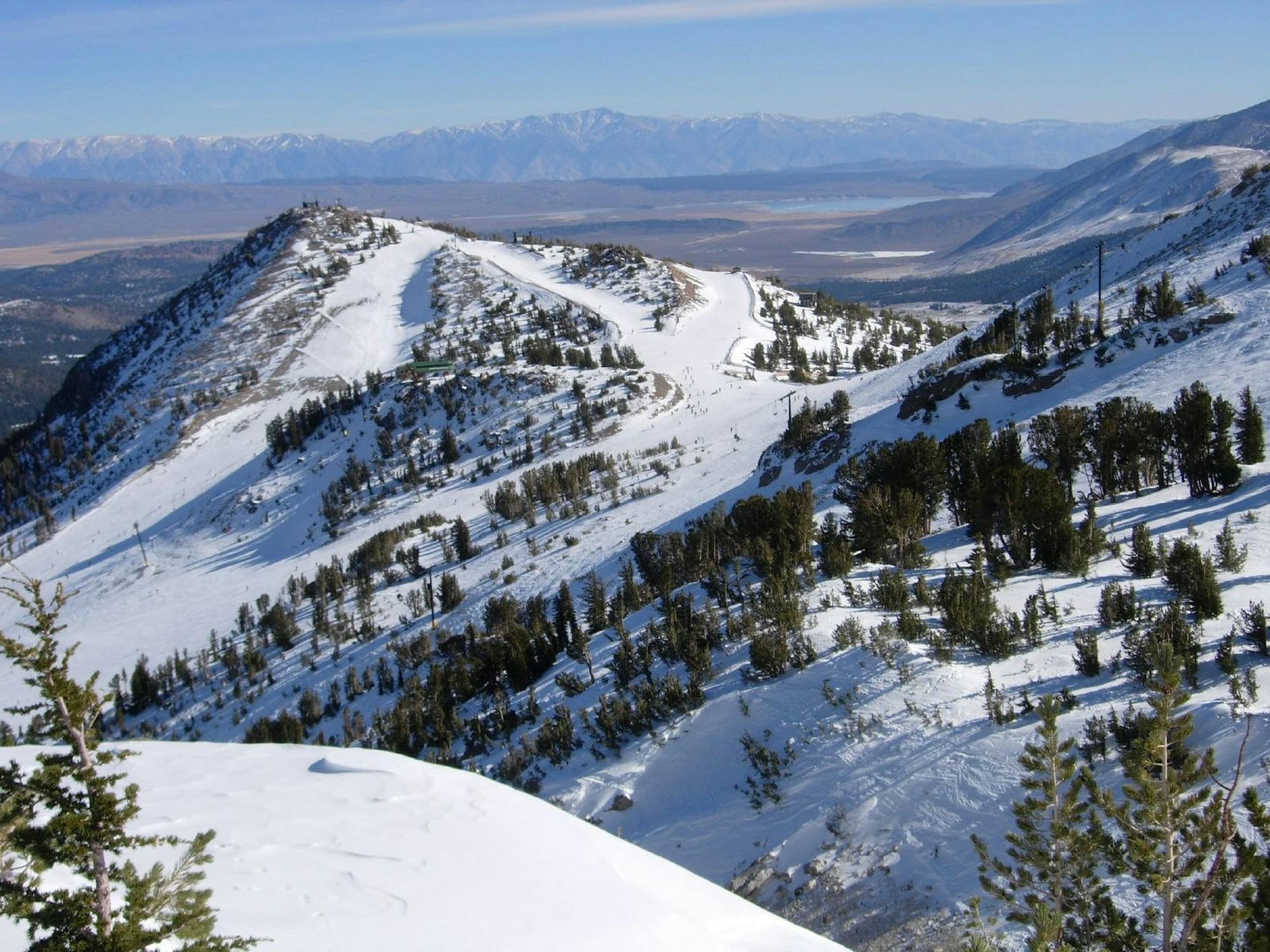 Mammoth Mountain Winter Landscape
