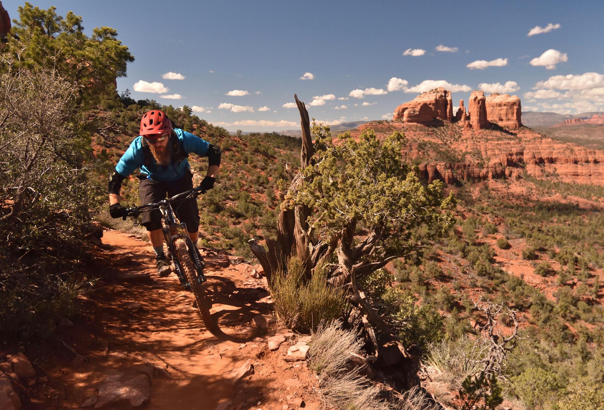 Riding the famed Hiline Trail. Rider: Greg Heil