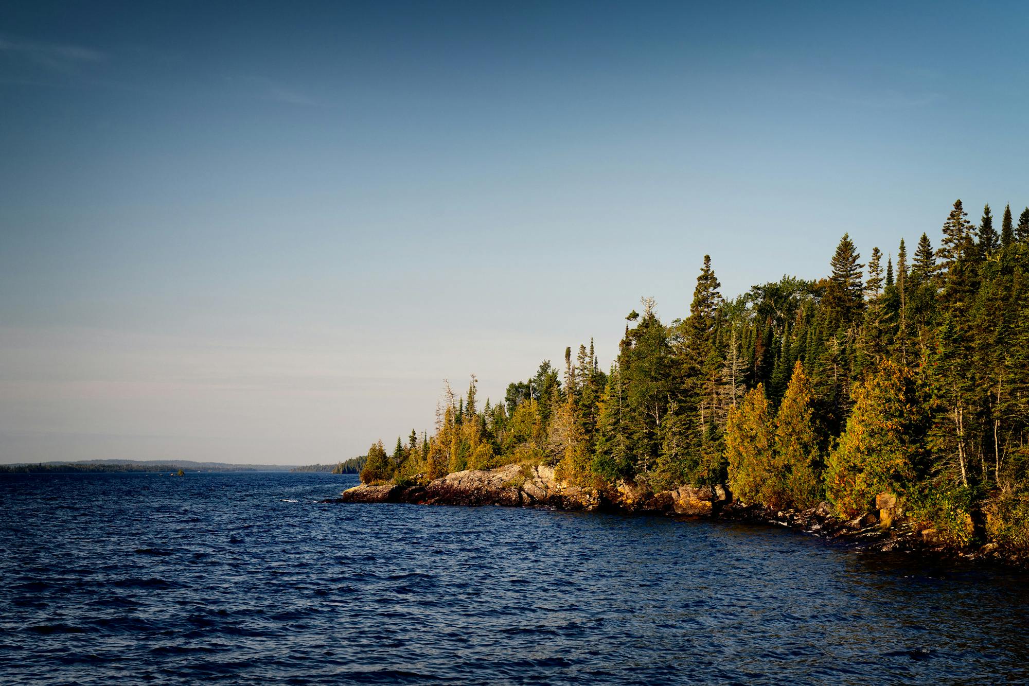 Lake Superior Shore at Isle Royale National Park