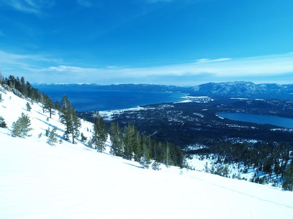Ski Tour the Wild Mountains Above Lake Tahoe