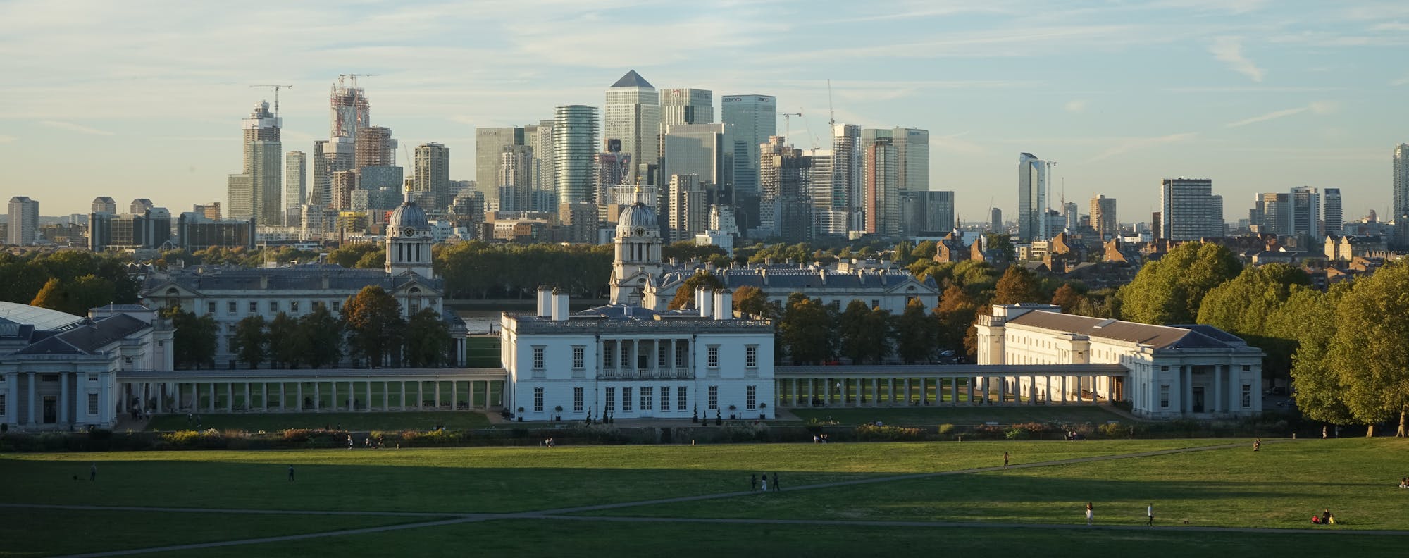 London from Greenwich Observatory